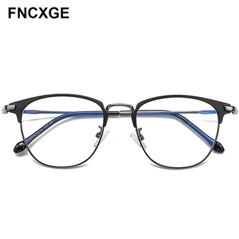 

2020 New Men Blue Light Blocking Glasses Women Clear Optics Glasses Frame Female Fashion Computer Eyewear Ladies Retro Vintage
