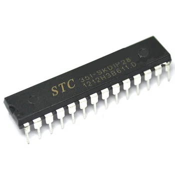 

STC original genuine single chip microcomputer chip STC15F204EA-35I-DIP28 in-line