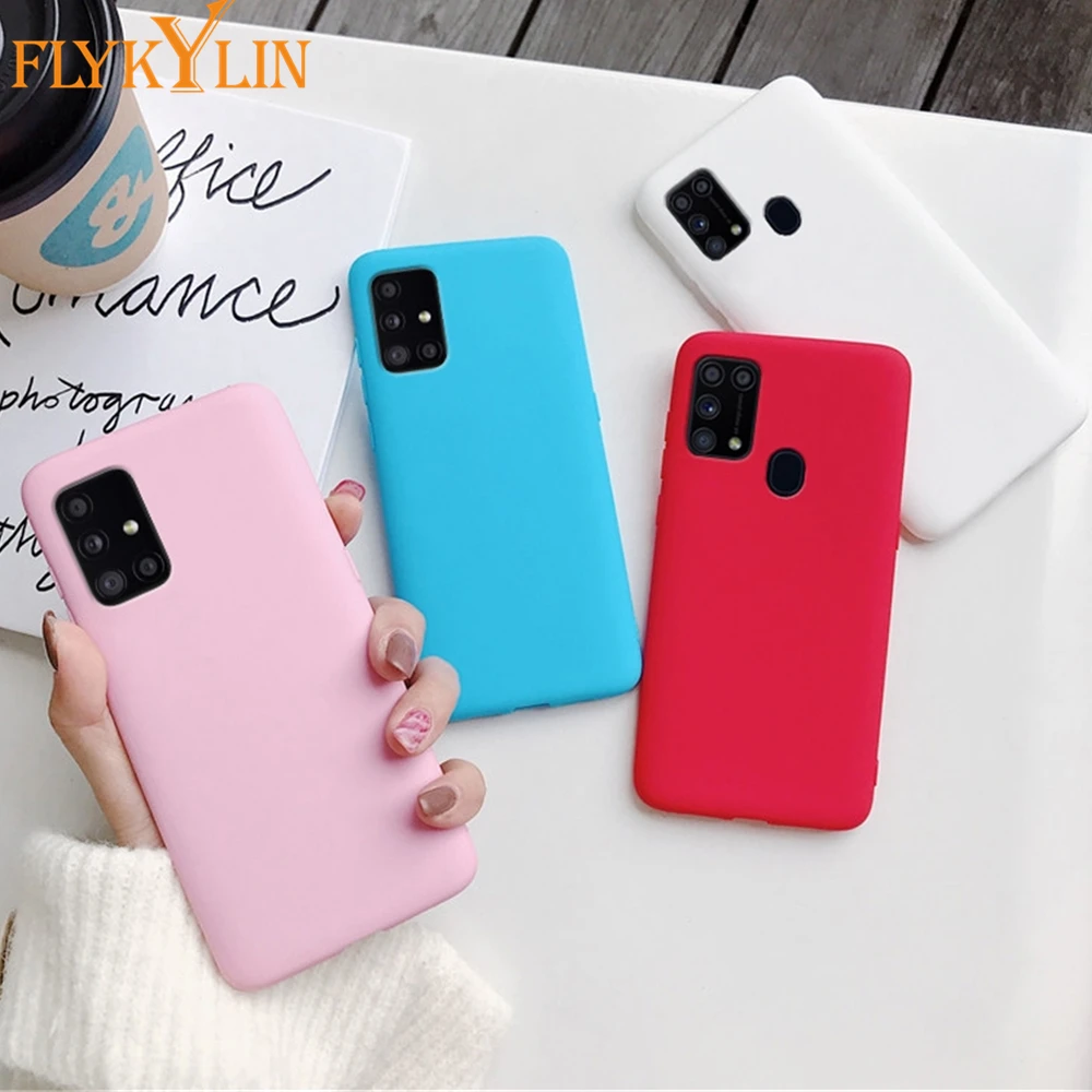 FLYKYLIN Silicone Phone Case For Huawei P40 P30 P20 Pro P Smart 2019 2020 2021 Soft TPU Back Cover Mate 20 30 40 | Мобильные