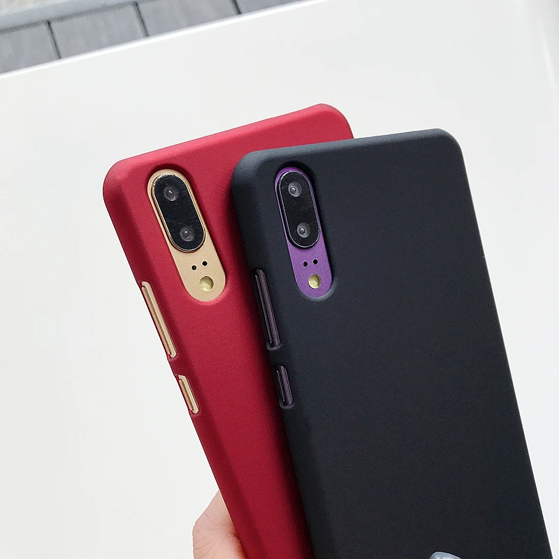 Матовый Жесткий пластиковый Чехол из поликарбоната для Fundas Huawei Y5 Y6 Y7 2017 Y9 2018 2019 Lite