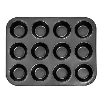 

Heavy duty carbon steel cupcake baking tray,12 mini cup cupcake shaped cake pan,nonstick cupcake baking tray, cupcake mold