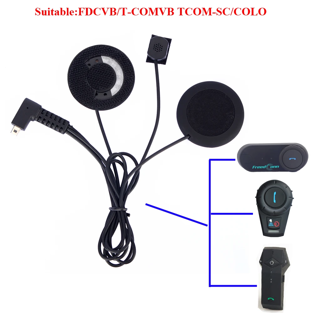 Мягкие Наушники Freedconn с микрофоном для FDCVB T COMVB TCOM SC мотоциклетная bluetooth