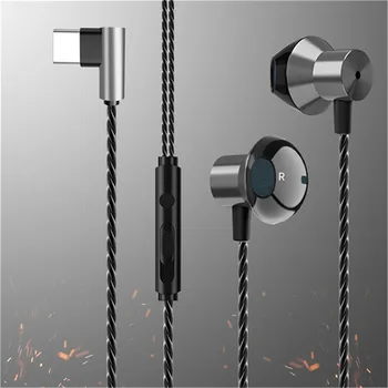 

F13 Type-C Wired Earphone 9D Stereo Hifi Bass Sport Music Gaming Headset with Professional Game Mic for Oneplus Xiaomi Huawei