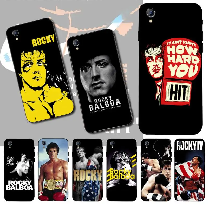 

HPCHCJHM Rocky Balboa TPU Soft Silicone Phone Case Cover For Vivo Y91c Y17 Y51 Y67 Y55 Y93 Y81S Y19 V17 vivos5