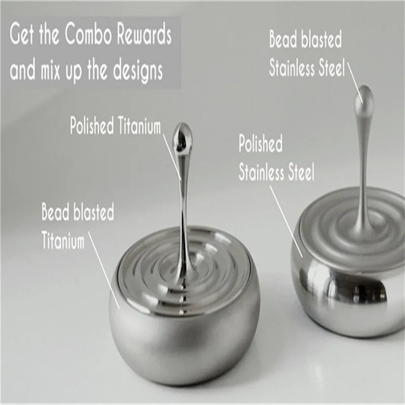 Hand twist top Spinning Top Rotating Magnetic Decoration Desktop Droplets Spiner Toys Gifts toys for children #3D06 (7)