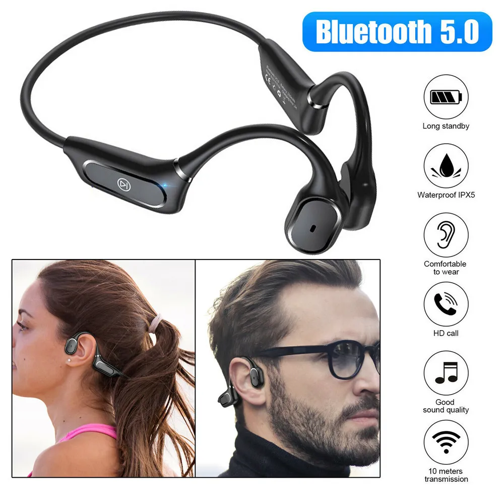 Wireless Bluetooth Earphone For Iphone Android Earphones With Microphone Hands Free Headset Headphone Stand By 24 Hours
