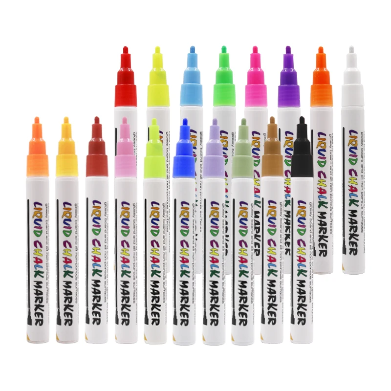 

Erasable Liquid Chalk Markers For Black Board Glass