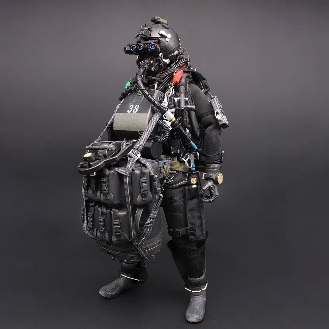 1/6 30 см Реалистичная фигурка для головы, сделай сам, морская печать, парашютный солдат ВВС, модель с парашютом, модель здания