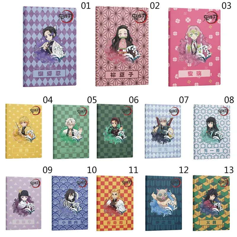

Anime Demon Slayer Kimetsu No Yaiba Kamado Tanjirou Cartoon Notebook School Supply Student Stationery Gift for Friend Classmate