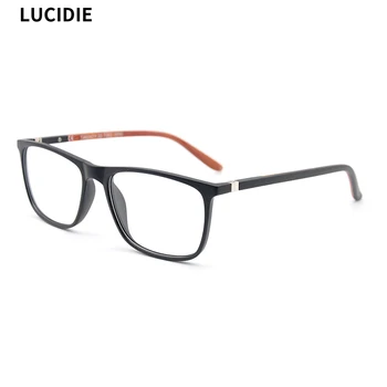 

LUCIDIE 2020 New Lady Square Glasses Frames for Women Fashion TR90 Frame Classic Design Optical Eyeglasses Fashion Men Eyewear