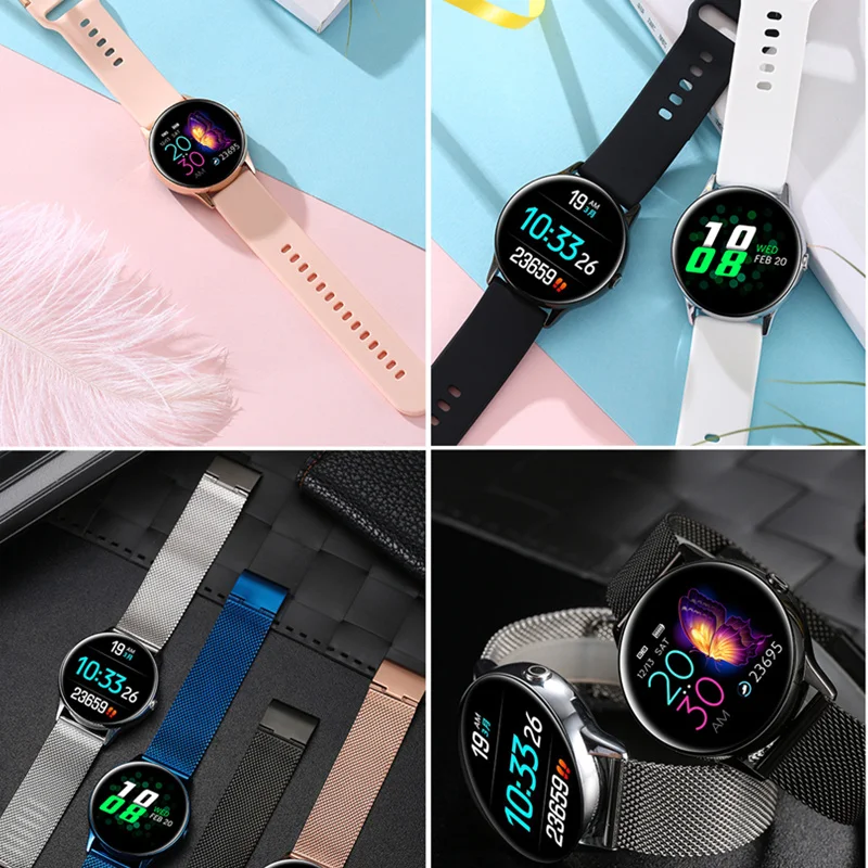 2019 Smartwatch IP68 Waterproof Wearable Device Intelligent Fitness Tracker Sports Smart Watch Men Women Kids For Android IOS