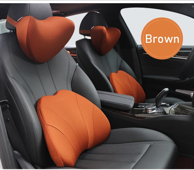 PurenLatex подушка из пеноматериала Подушка для спины защита шеи шейного позвонка Авто поддержка талии поясничные лепестки моделирование