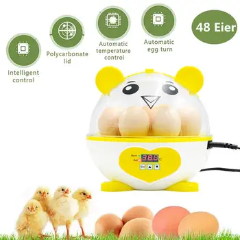 

Egg Incubator Automatic Hatcher with Smart Temperature Control Digital Hatchery Incubation Device for Chickens Ducks Goose Birds