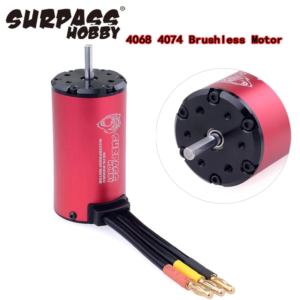 Surpass-Hobby-4068-4076-5-0mm-Brushless-Motor-1500KV-1700KV-2000KV ...