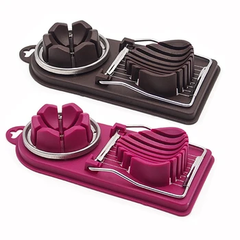 

Leeseph Multifunction Egg Slicers - 304 Stainless Steel Egg Cutter Wire, Kitchen Accessories Slicing Gadgets Cooking Tools