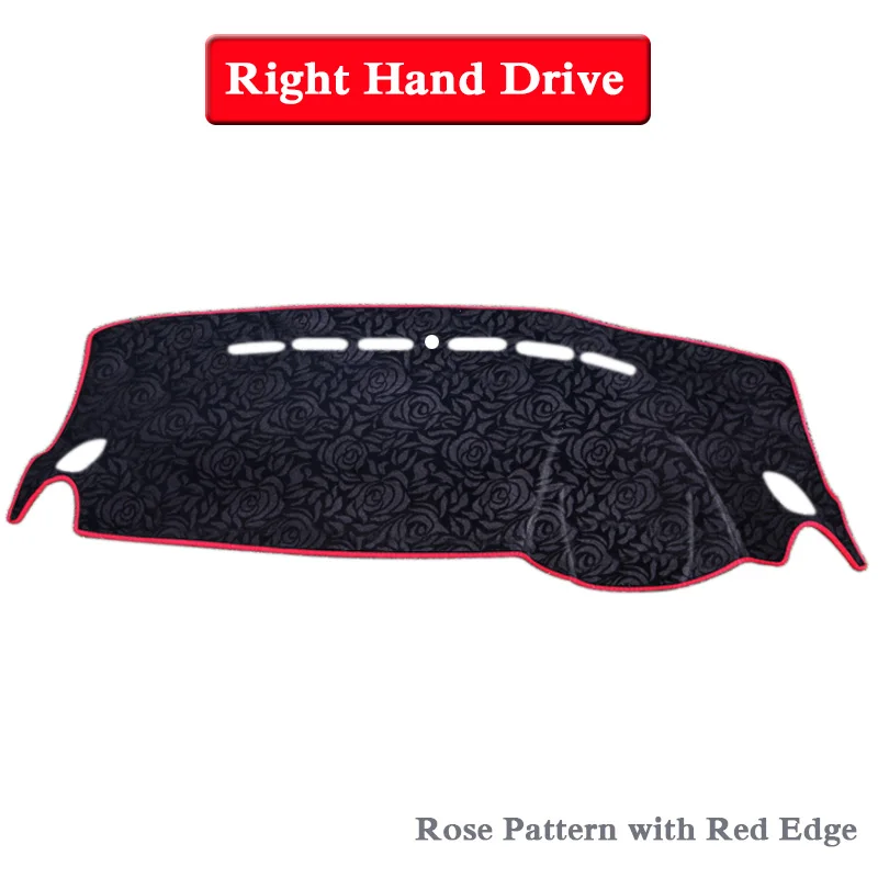 Автомобильный Стайлинг приборной панели защитный коврик тени подушка коврик розовый ковер коврик для MG ZS 2017-настоящее RHD и LHD внутренние