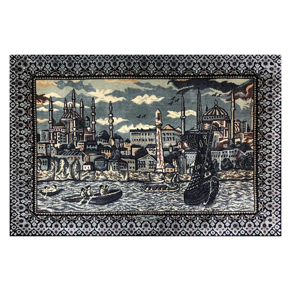 1 5 'x 2' серый коврик для украшения стен в стиле Кастальского индейки | Дом и сад