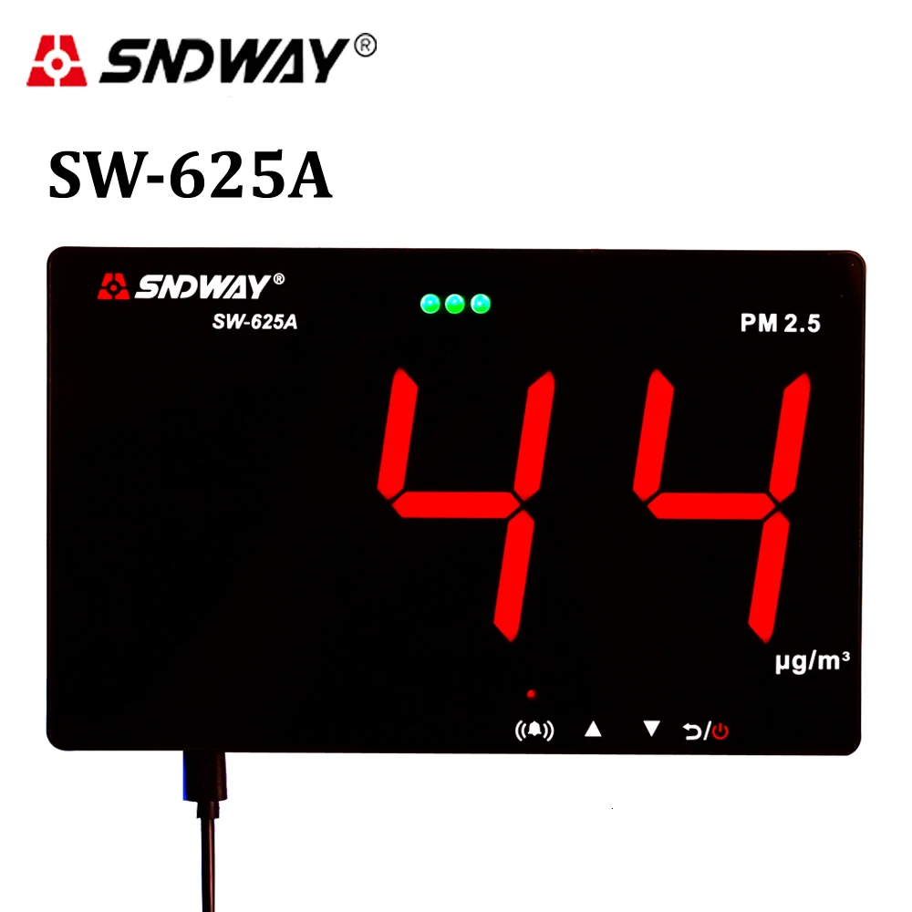 

Air Quality Monitor/Mini Laser PM2.5 Monitor Wall Mounted /Inovafitness PM2.5 Detector/Gas Monitor/Gas Analyzer/Diagnostic Tool