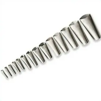 

14pcs Stainless Steel Brick Grout Detachable Sealing Push Rod Durable Reusable Mortar Sprayer Caulking Nozzle