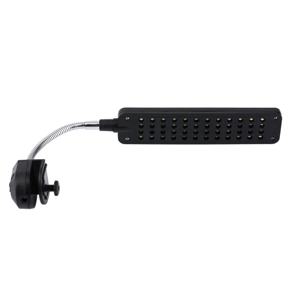 48 светодиодный DC 15V 3W 2 Mode пластиковый аквариумный рыбный завод выращивать клип на белый и синий свет лампы Регулируемый рычаг энергосбережения