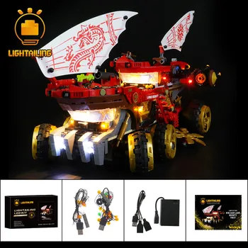 

LIGHTAILING LED Light Kit For 70677 Ninja GO Land Bounty Toy Building Blocks Lighting Set Compatible With 11332