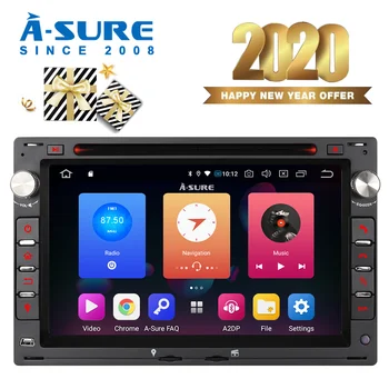

A-Sure 2 Din Android 9.0 IPS AutoRadio GPS DVD Player Stereo Navigation For VW Golf Transporter polo Passat DAB+ BT TPMS WiFI