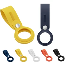 Aliexpress - Silicone Case For Apple Airtags Loop Protective Sleeve Apple Locator Tracker Anti-lost Device Keychain Protective Sleeve Hot