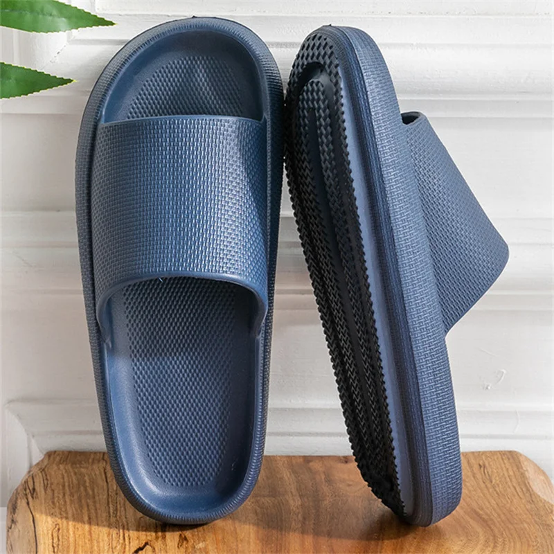 

Home Female Slippers Summer Shoe Indoor Wear Non-slip Deodorant Couples Bathroom Bath Soft Bottom Men's Sandals and Slippers