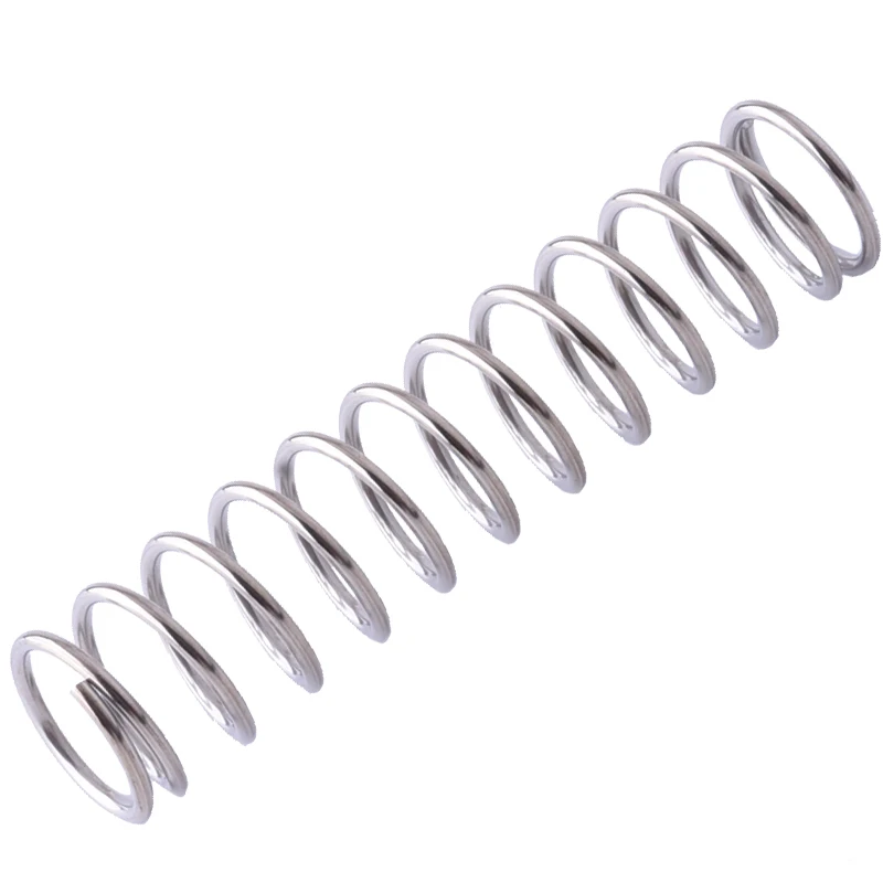 1pcs 1.8mm 304 Stainless Steel Compression Springs 60-100mm Long Various Size 