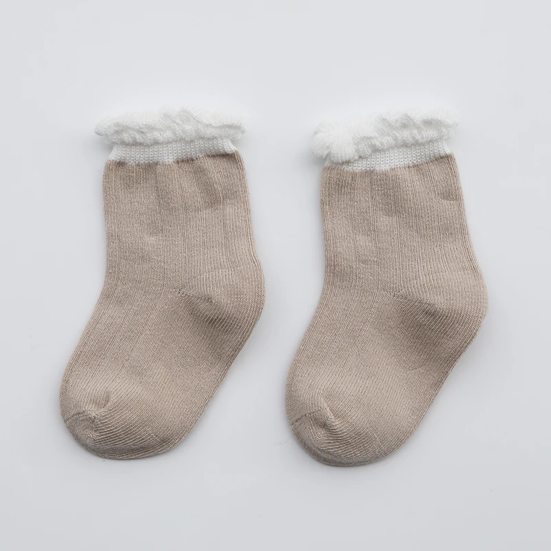 Носки для малышей хлопковые носки с фруктами для новорожденных мальчиков и девочек; сезон осень-зима детская одежда skarpetki dla dzieci calcetines - Цвет: A3