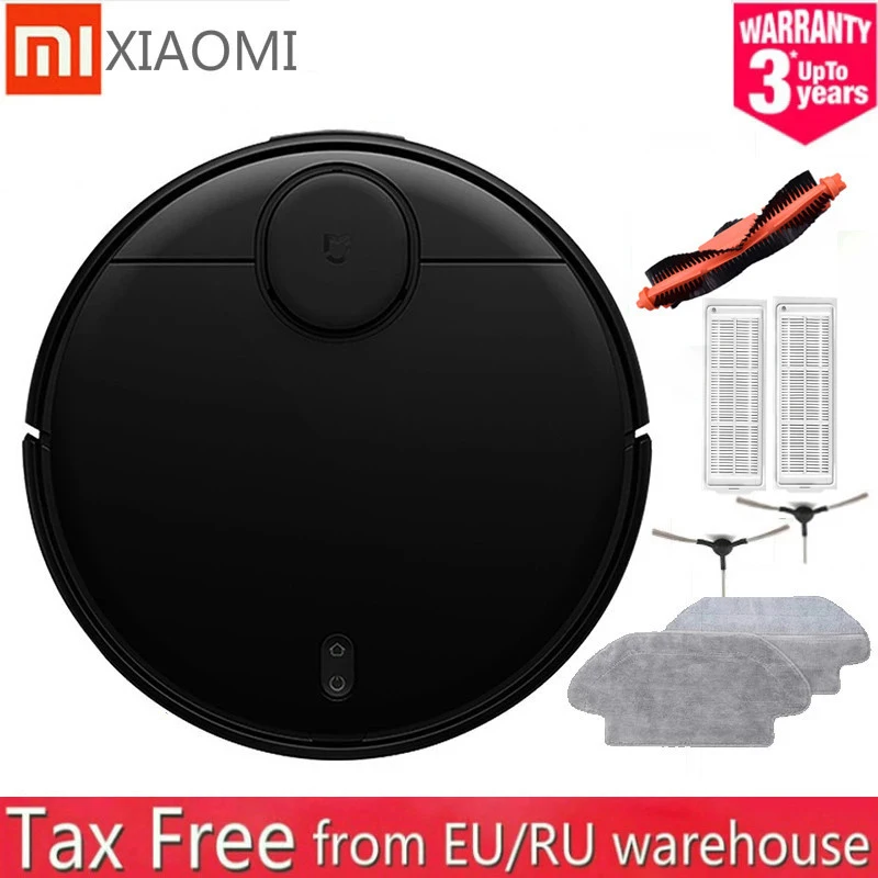 2021 presente de ano novo xiaomi mijia styj02ym pro mi robô aspirador de pó 2 mop-p varredura mop sucção wifi coletor de pó stytj02ym
