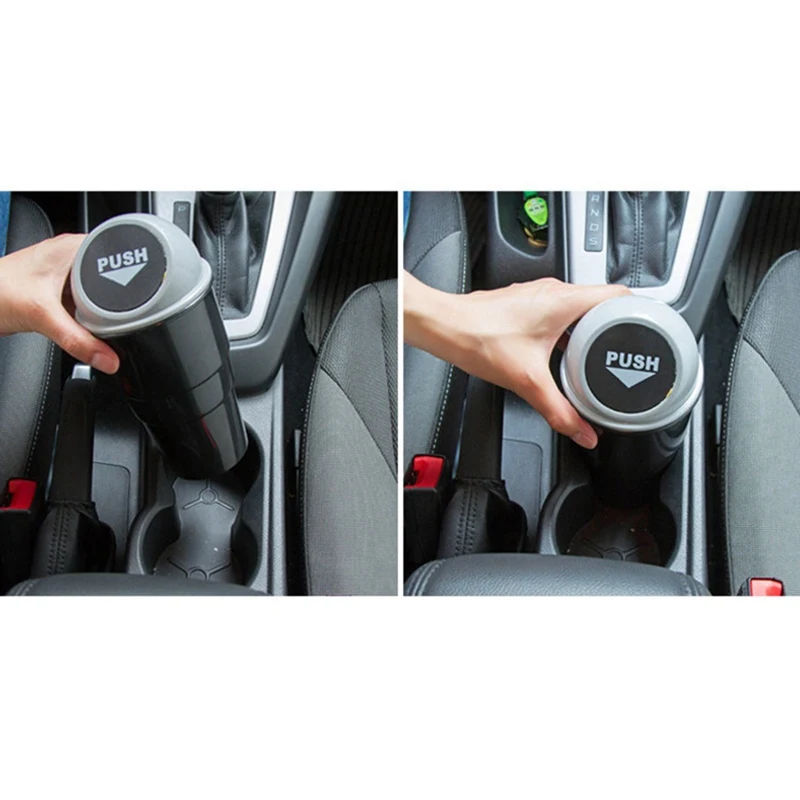Автомобильный мини мусорный бак, автоматический креативный мусорный бак, автомобильный держатель для пыли, ящик для мусора, 5 цветов
