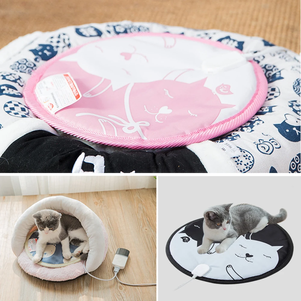 9-Mode Pet собака кошка водонепроницаемый Электрический грелку зимний теплый кровать одеяло животные подогреватель для кровати коврик