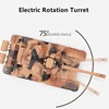 Realistic Simulation RC Battle Tank 75° Electric Rotating Turret Imitation Sound Light Anti-collision Remote Control Tank Model 5