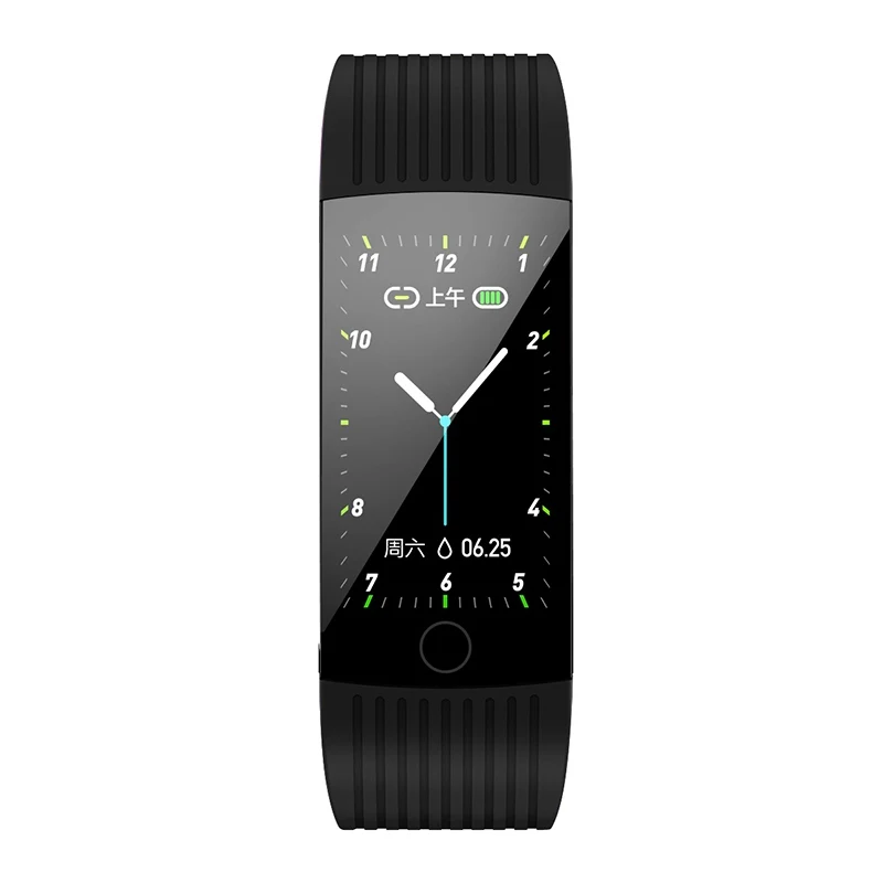 

Hot Fitness Tracker Blood Pressure Monitoring Wristband Waterproof Touch Screen ultra-thin Smart Watch Wristband For iOS Android