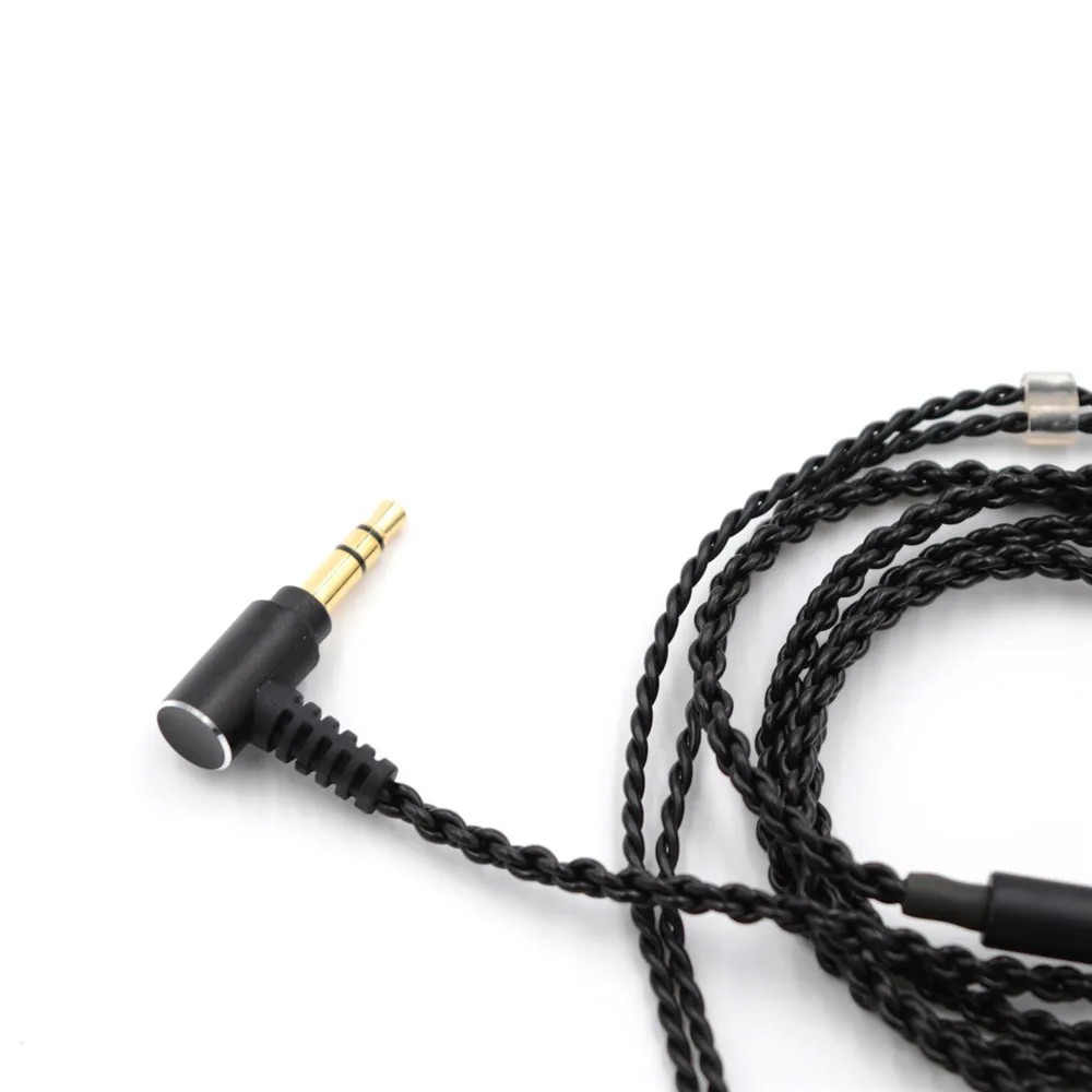 BQEYZ 0,78 мм кабель для наушников DIY Upgrade In разъем для наушников 3,5 мм Glod Plug съемный ремешок для гибридного монитор iem