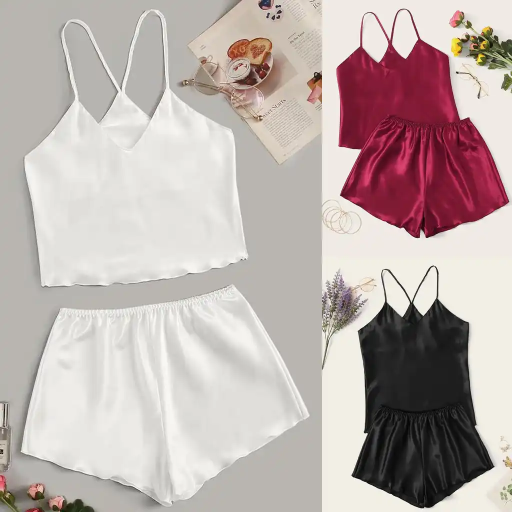 silk baby doll pajamas