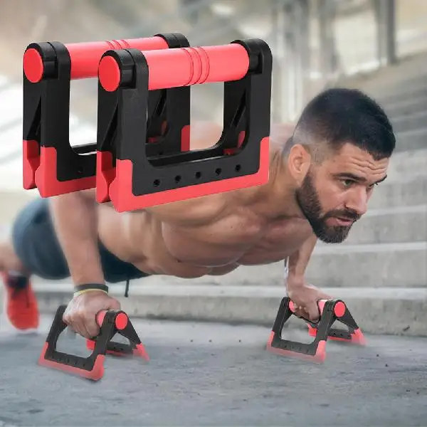 

Household Push-up Support Exercise Fitness Equipment High Strength Metal Nylon