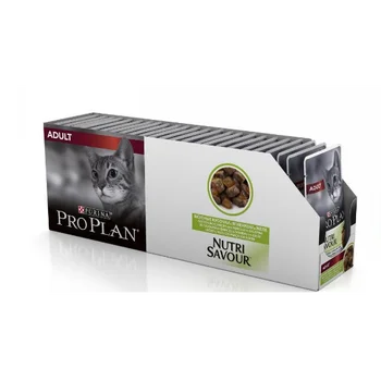 

Pro Plan Adult пауч для взрослых кошек (кусочки в желе), 24*0,085 кг