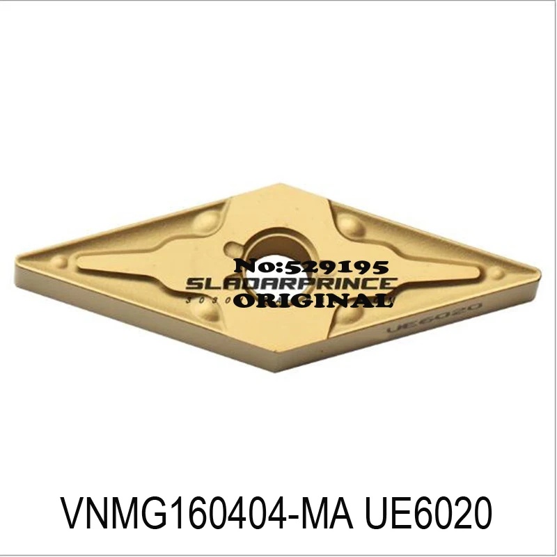 VNMG160404-MA VNMG160408-MA UE6020 UE6110 keményfém inserts VNMG 160408 VNMG160404 Fordulás Esztergapad Kutter számára Acél