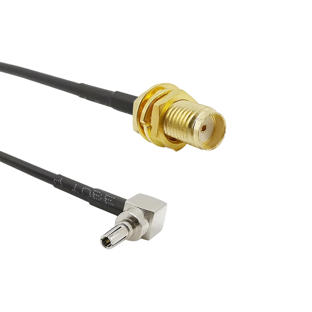 Прямоугольный CRC9 штекер-гнездо SMA RF разъем RG174 коаксиальный кабель К для модема
