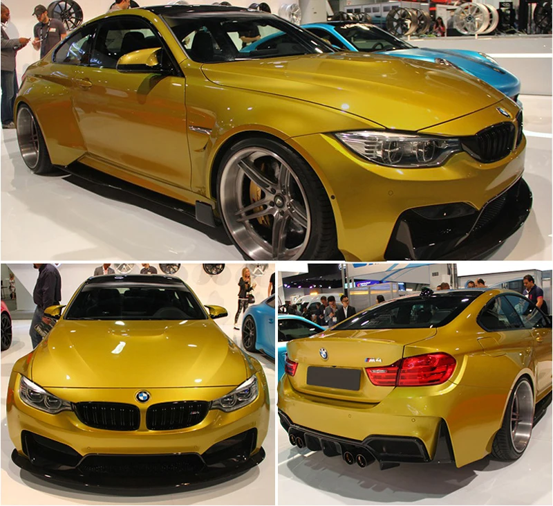 Gloss Metallic Vinyl Film Wrap-1