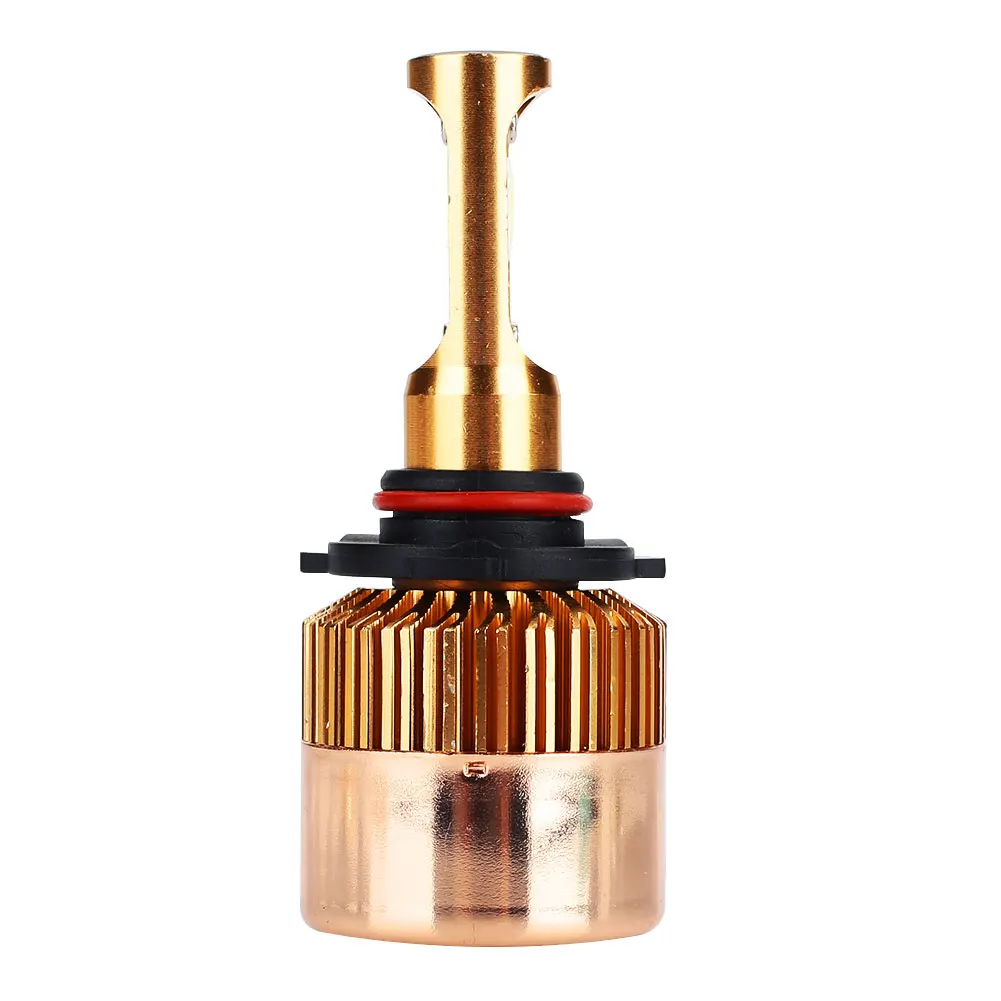 Vehemo S2 9005/HB3/H10 DC12V светодиодный противотуманный светильник, Автомобильный светодиодный головной светильник, лампы, золотой автоматический светильник, светодиодный головной светильник, аксессуары для автомобиля