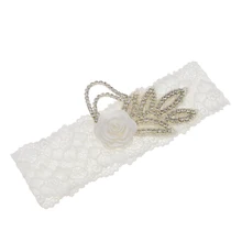 Новинка Свадебные стразы, эластичная Цветочная аппликация, Кружевная подвязка для нижнего белья