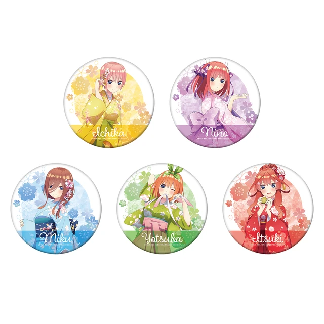 The Quintessential Quintuplets Anime 5-toubun no Hanayome badge