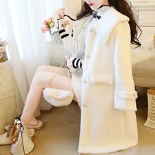 Зимняя промышленная шерстяная куртка средней длины с бусинами, кашемировое пальто из норки+ юбка, комплект из двух предметов