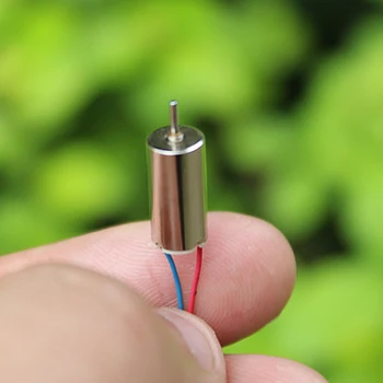 

2PCS 6mm*12mm Coreless Motor DC 3V 3.7V Mini 612 NdFeB Ultrahigh Speed Micro DC Motors for RC Drone Tail Engine UAV Accessories
