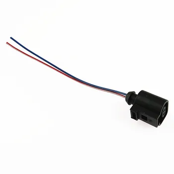 Harness Connector Cable 2 Pin For VW Audi A4 A6 A8 Q5 Q7 2004-2009 1J0 973 702 1J0973702 1