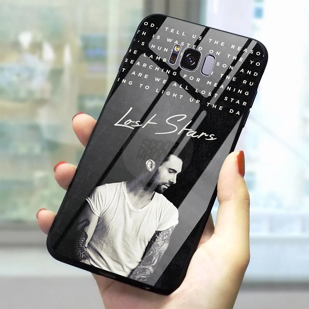 Чехол для телефона Galaxy S7 Maroon 5 чехол из закаленного стекла Note 8 9 Edge S8/S9 Plus S10