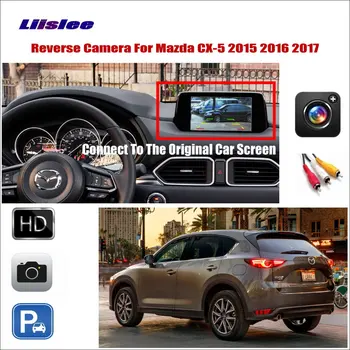

Car Reverse Rear View Camera For Mazda CX-5 CX 5 CX5 2015 2016 2017 Compatible With Original Screen RCA Adapter Connector